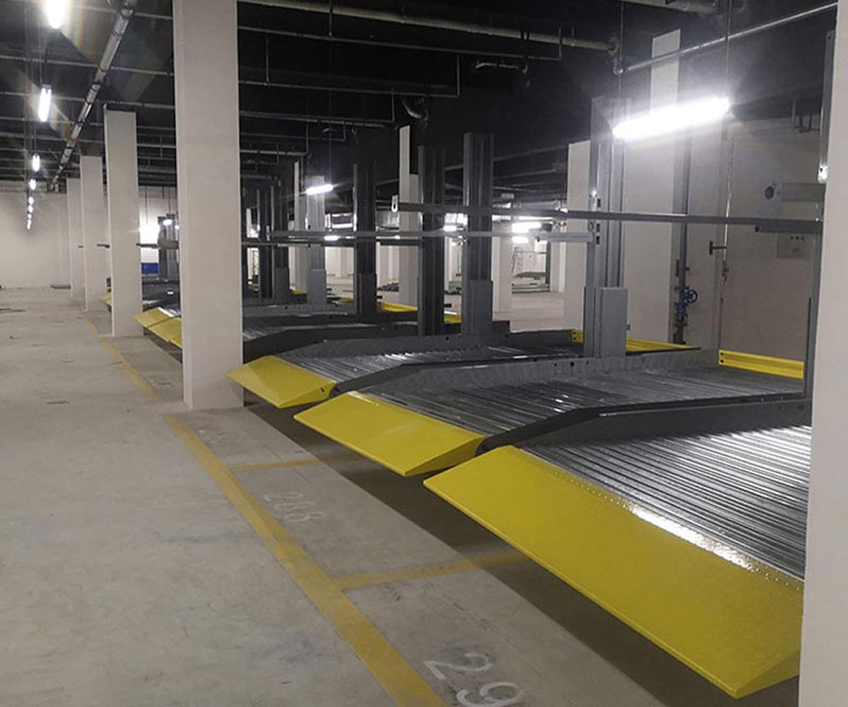 弥渡简易升降机械车位安装